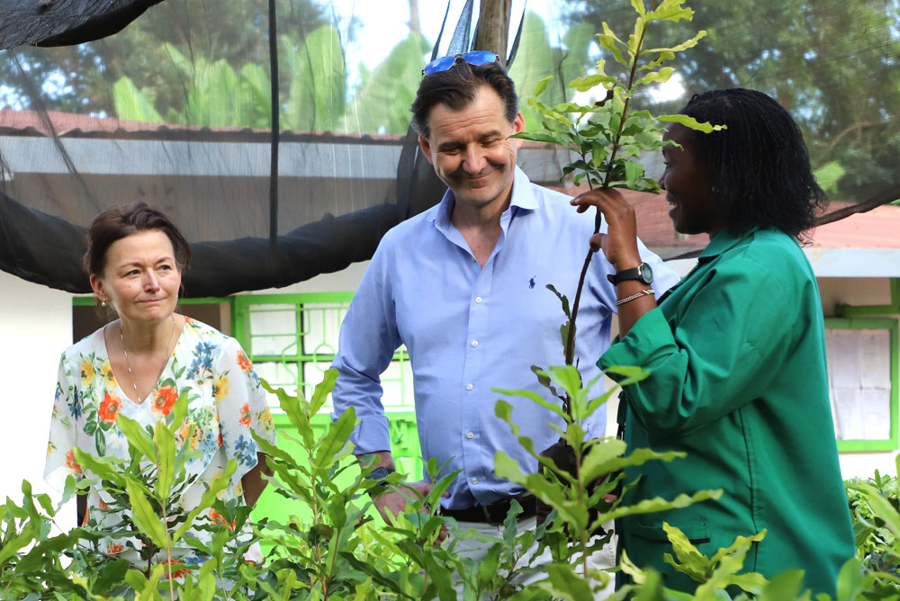 DEG Invest visits tree nursery